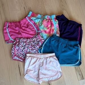 Colorful Athletic Shorts Set of 6 - Assorted Brands